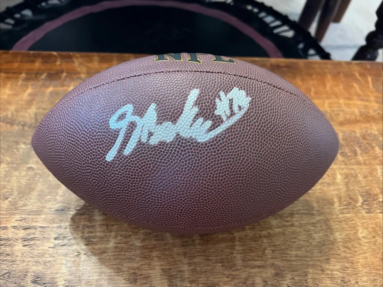 Garett Bolles Signed NFL Football JSA Coa Autographed Broncos