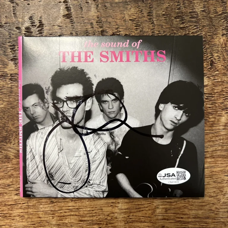 Johnny Marr Signed The Sound Of The Smiths CD JSA Coa Autographed