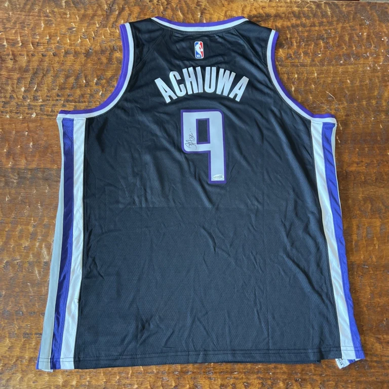 Precious Achiuwa Signed Sacramento Kings Jersey JSA Coa Autographed