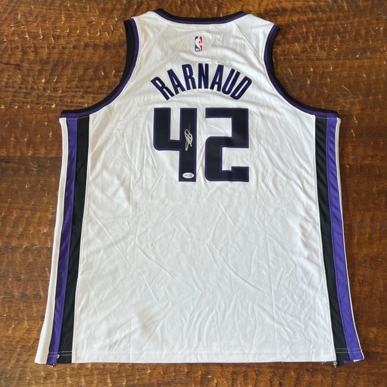 Maxime Raynaud Signed Sacramento Kings Jersey JSA Coa Autographed
