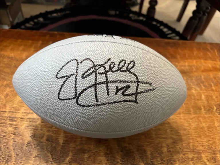 Jim Kelly Signed NFL Football JSA Coa Autographed Buffalo Bills
