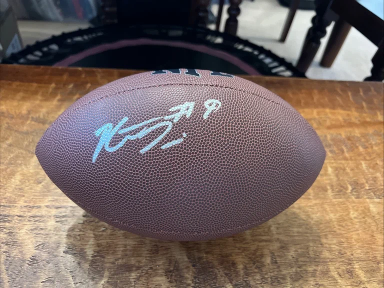 KaVontae Turpin Signed NFL Football JSA Coa Autographed Cowboys