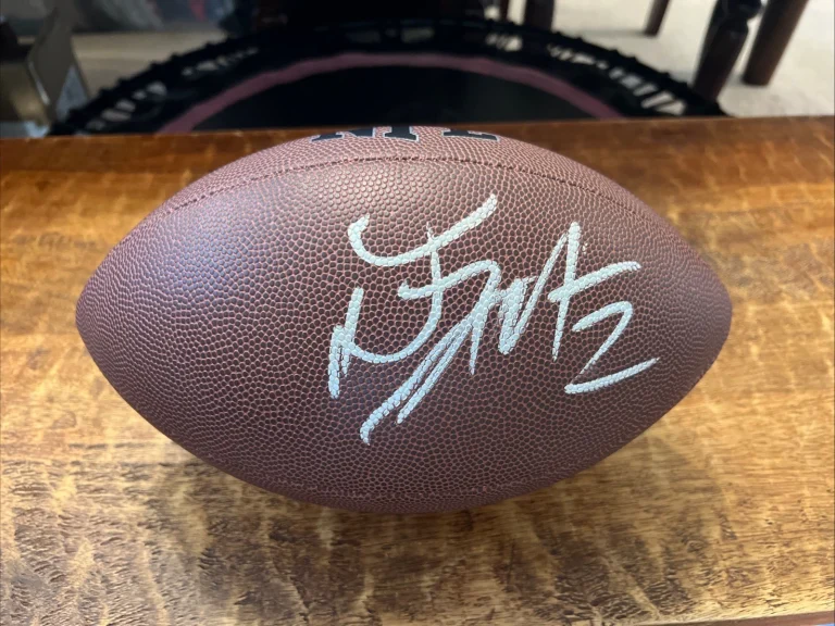 DJ Moore Signed NFL Football JSA Coa Autographed Bills