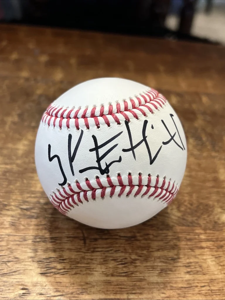 Sketch Signed Baseball JSA Coa Autographed Kylie Cox YouTuber What’s Up Brother