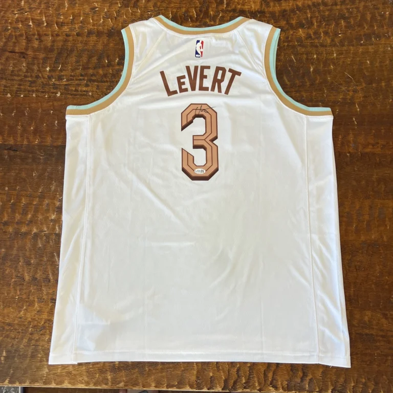 Caris Levert Signed Cleveland Cavaliers Jersey JSA Coa Autographed Cavs
