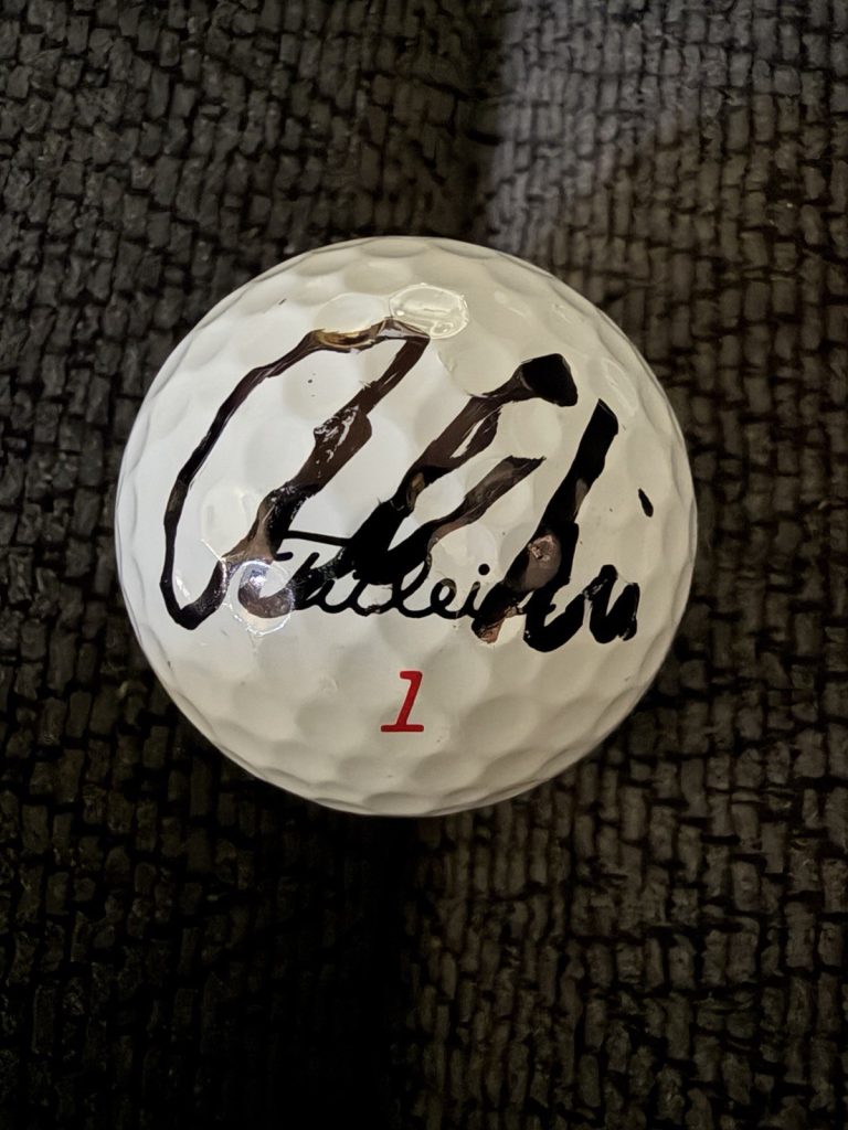 Ashleigh Buhai Signed Golf Ball Autographed  LPGA