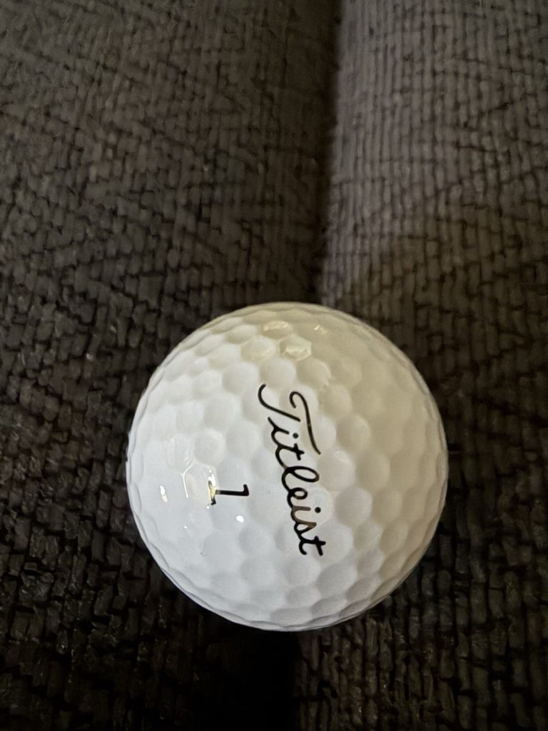 Yana Wilson Signed Golf Ball Autographed LPGA