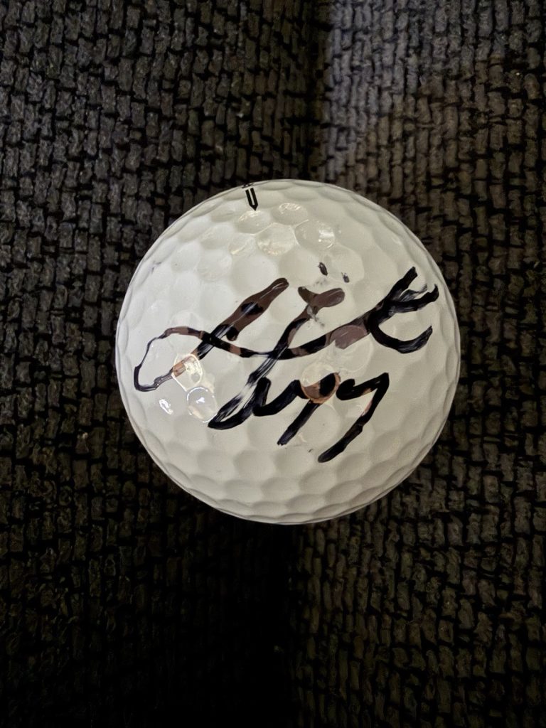 Lydia Ko Signed Golf Ball Autographed LPGA