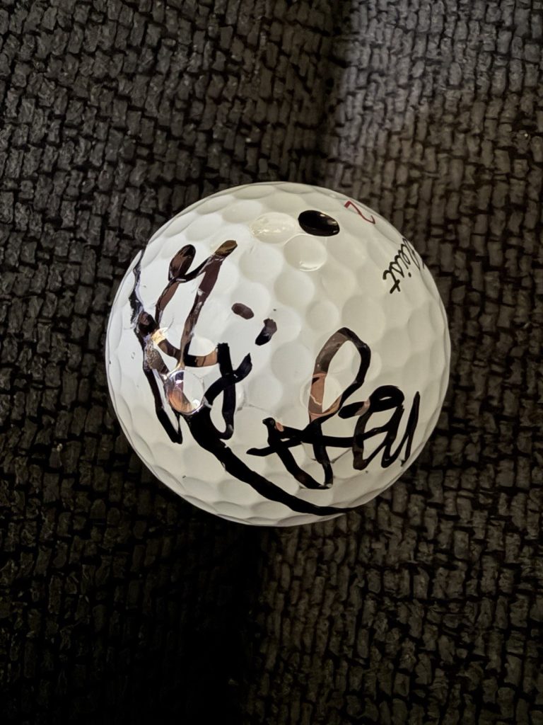 Gigi Stoll Signed Golf Ball Autographed LPGA Tournament Used