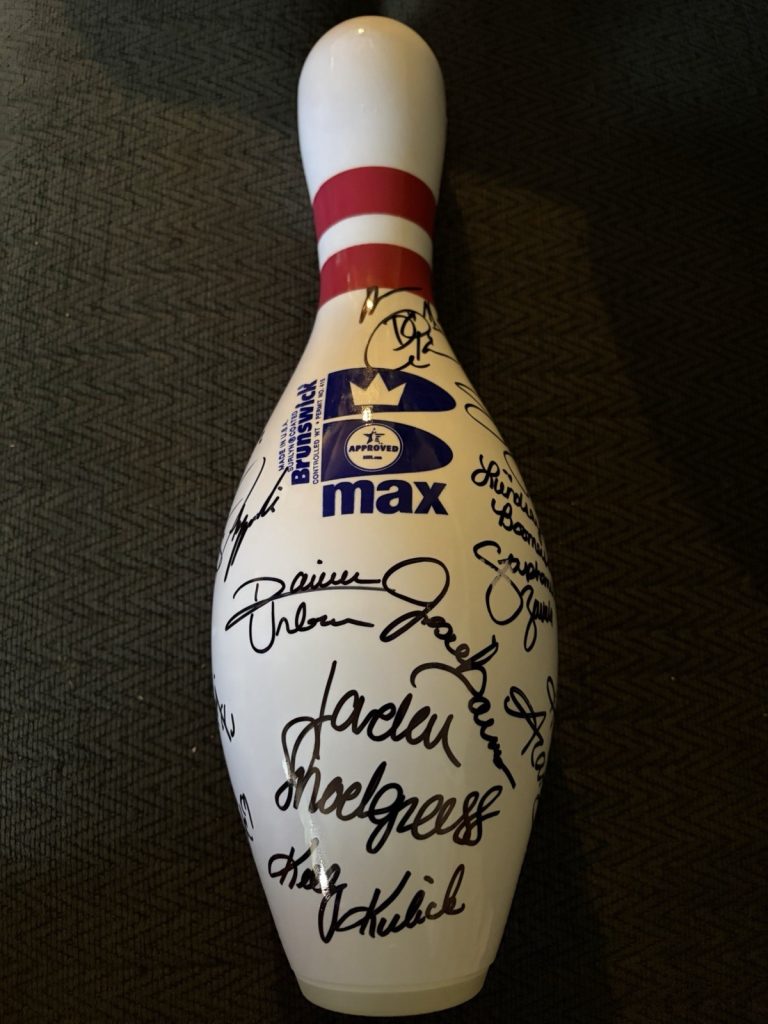 22 PWBA Bowlers Signed Unused Bowling Pin Kelly Kulick Li Jane Sin Daria Pajak +