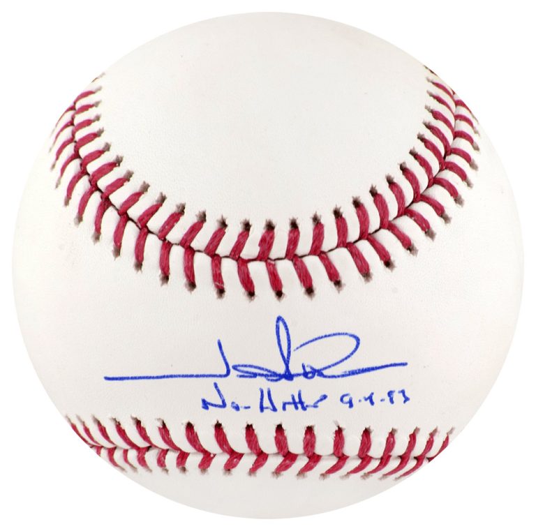 Jim Abbott Signed Rawlings Official MLB Baseball w/No Hitter - (SCHWARTZ COA)