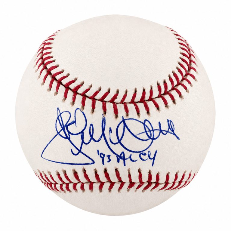 Jack McDowell Signed Rawlings (Selig) MLB Baseball w/93 AL CY - (SCHWARTZ COA)