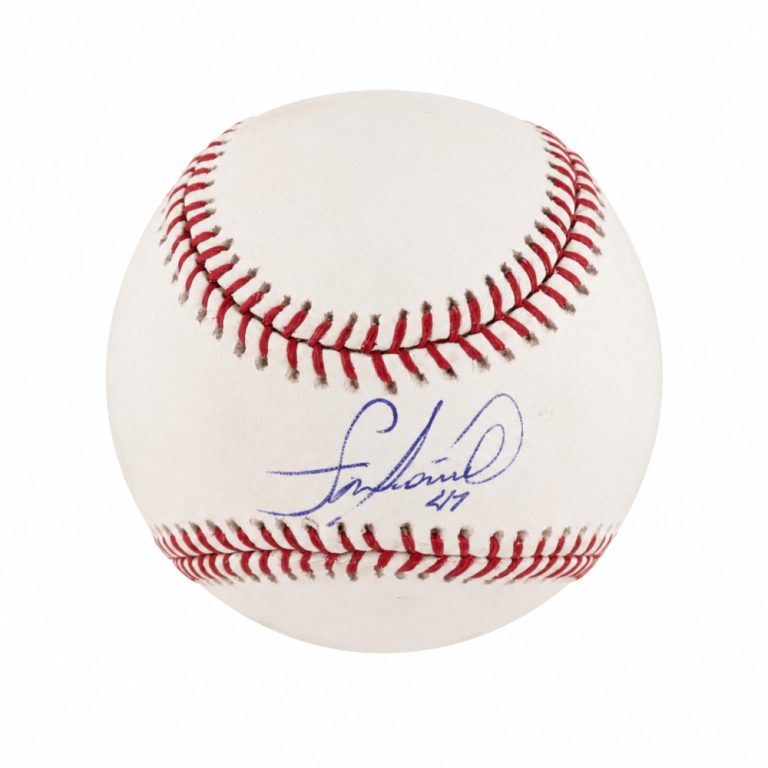 Francisco Liriano Signed Rawlings (Selig) MLB Baseball - (SCHWARTZ COA)