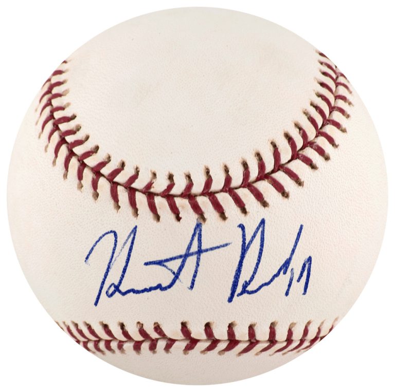 Heath Bell Signed Rawlings (Selig) MLB Baseball - (SCHWARTZ COA)