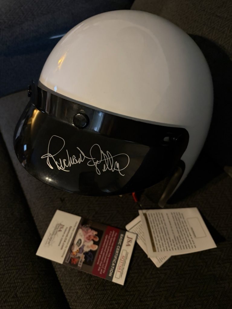 Richard Petty Signed Full Size Open-Faced Helmet New JSA Authenticated COA