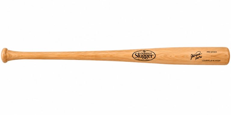 Fergie Jenkins Signed Louisville Slugger Pro Blonde Baseball Bat w/HOF -(SS COA)
