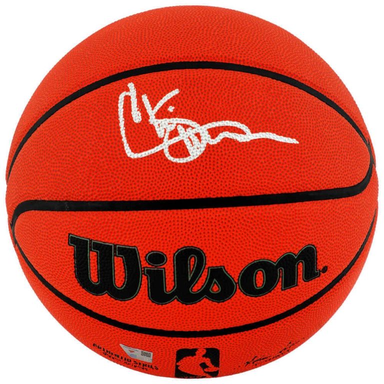 Chris Webber Signed Wilson Indoor/Outdoor NBA Basketball - (FANATICS COA)