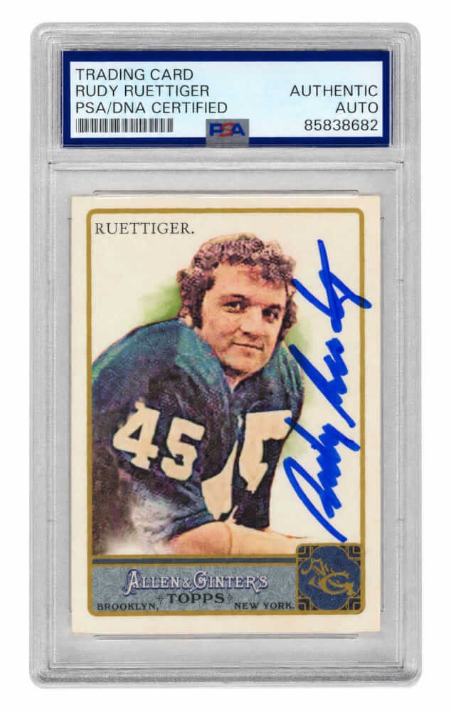 Rudy Ruettiger Signed Norte Dame 2011 Topps Allen & Ginter Card #238 - (PSA/DNA)