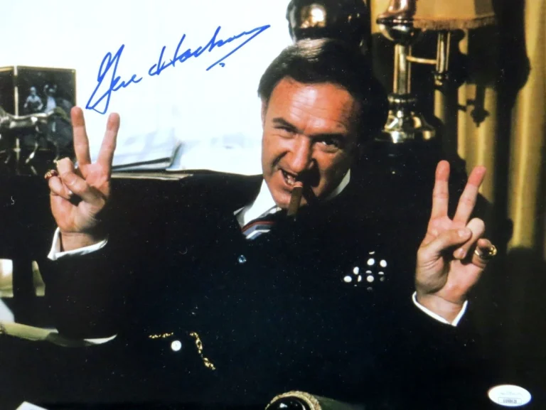 Gene Hackman Signed Autographed 11X14 Photo Superman Lex Luther JSA