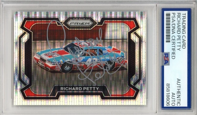 2024 PANINI PRIZM RACING #'d /399 RICHARD PETTY SIGNED AUTOGRAPH PSA DNA COA