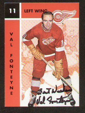 Val Fonteyne signed autograph Parkhurst Missing Link