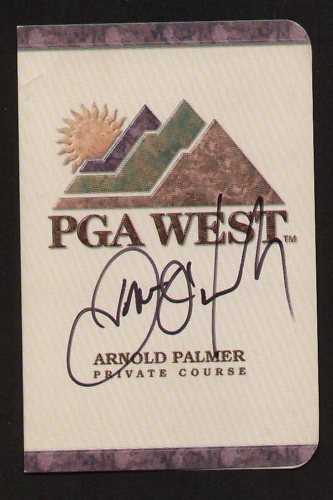 John O'Hurley signed autograph auto PGA West Scorecard