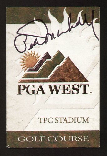 Peter Marshall signed autograph auto PGA West Scorecard