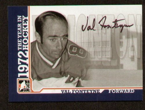 Val Fonteyne signed autograph auto 2009 In The Game