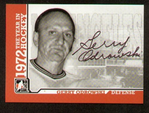 Gerry Odrowski signed autograph auto 2009 In The Game