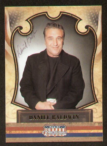 Daniel Baldwin signed autograph auto 2011 Panini Americana Trading card