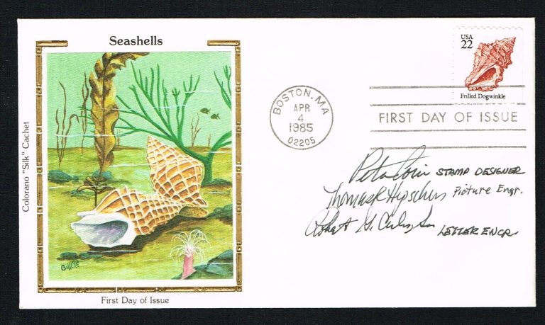 Peter Cocci, Thomas Hipschen & Robert Culin signed autograph FDC Artist Designer