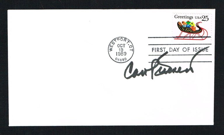 Carol Burnett signed autograph auto First Day Postal Cover FDC Actress