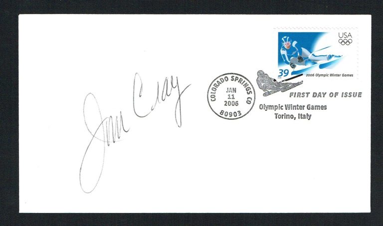 Jim Craig signed autograph Postal First Day Cover FDC 1980 USA Olympic Team