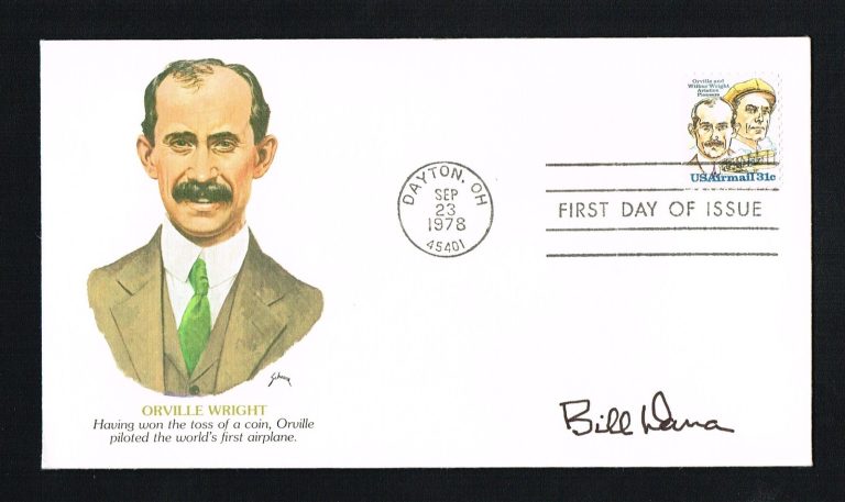 William Bill Dana signed autograph auto First Day Cover FDC NASA X-15 Test Pilot