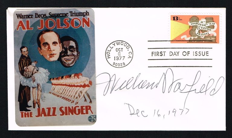 William Warfield (d. 2002) signed autograph First Day Cover Concert Bass-Bariton