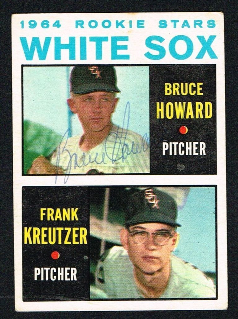 Bruce Howard #107 signed autograph auto 1964 Topps Baseball Trading Card