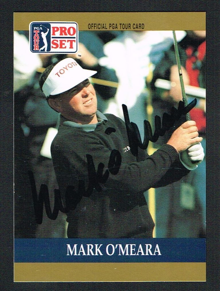 Mark O'Meara #30 signed autograph auto 1990 Pro Set Golf Trading Card