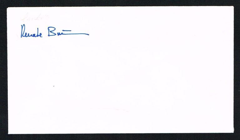 Renate Brümmer signed autograph auto Envelope / Cover German Astronaut