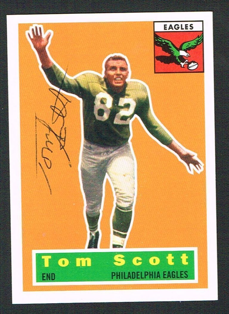 Tom Scott #112 signed autograph auto 1994 Topps 1956 Archives Football Card