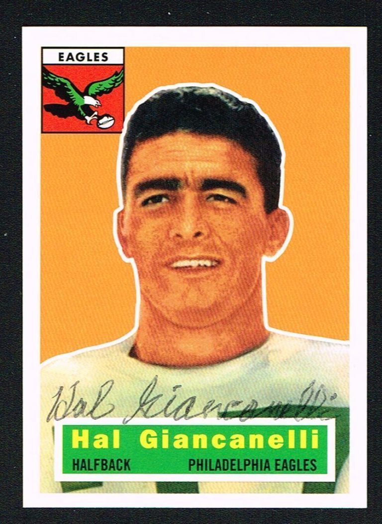 Hal Giancanelli #16 signed autograph auto 1994 Topps 1956 Archives Football Card