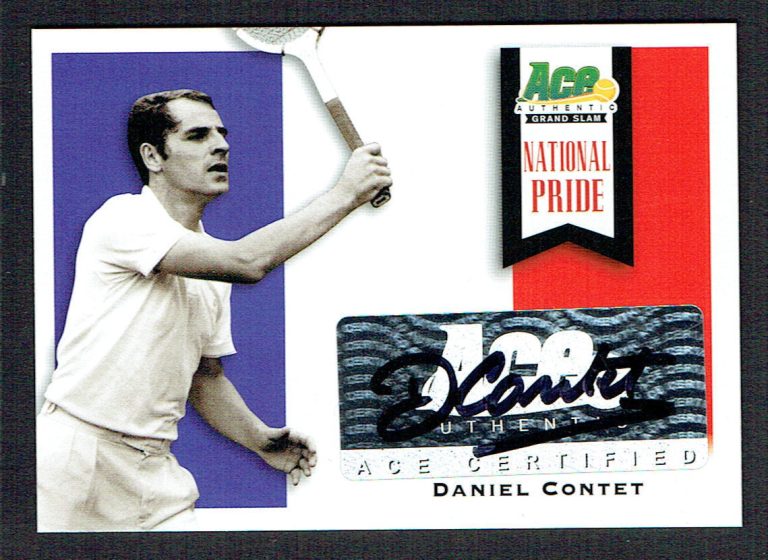 Daniel Contet #NP-DC2 signed autograph auto 2013 Ace Authentic National Pride