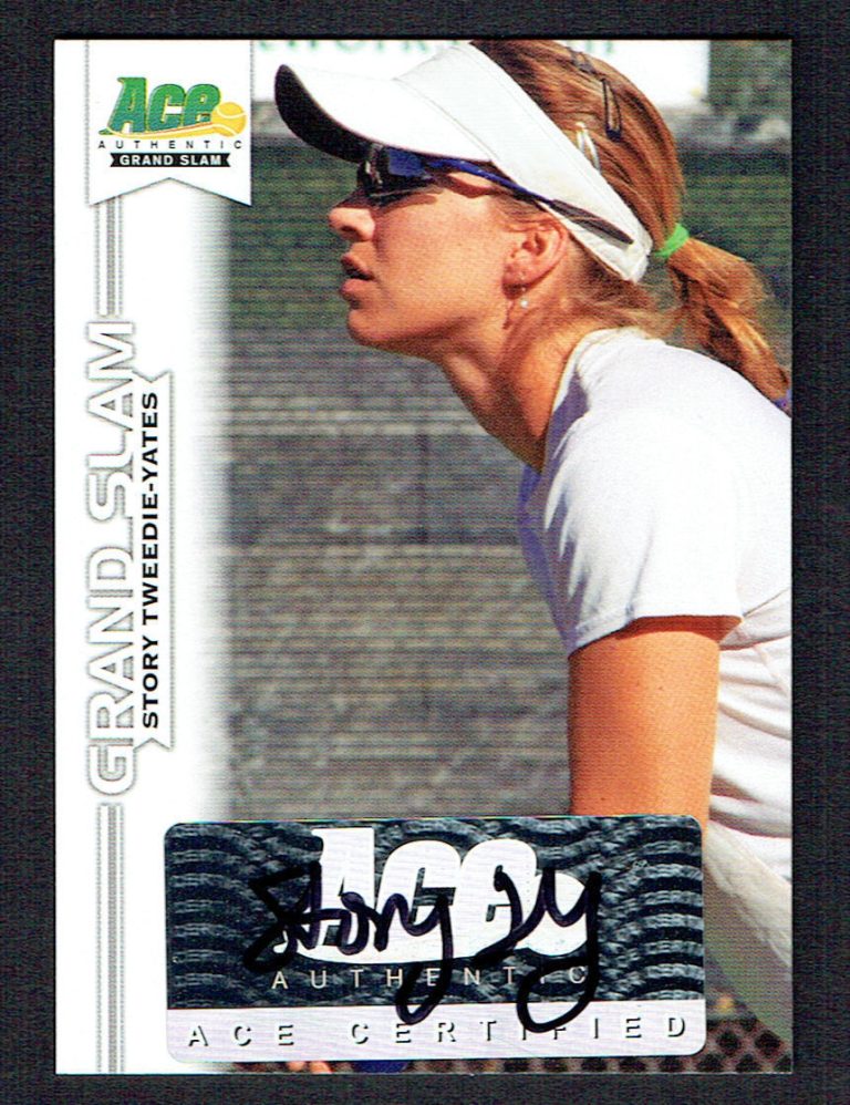 Story Tweedie-Yates #BA-STY signed autograph auto 2013 Ace Authentic Grand Slam