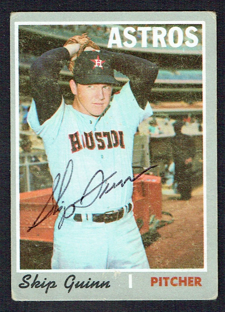 Skip Guinn #316 signed autograph auto 1970 Topps Baseball Trading Card