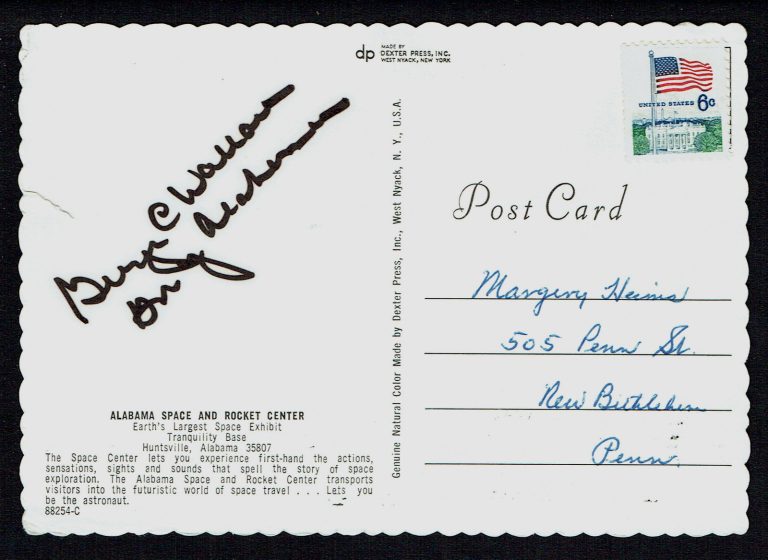 George Wallace (d. 1998) signed autograph Postcard Former Governor of Alabama