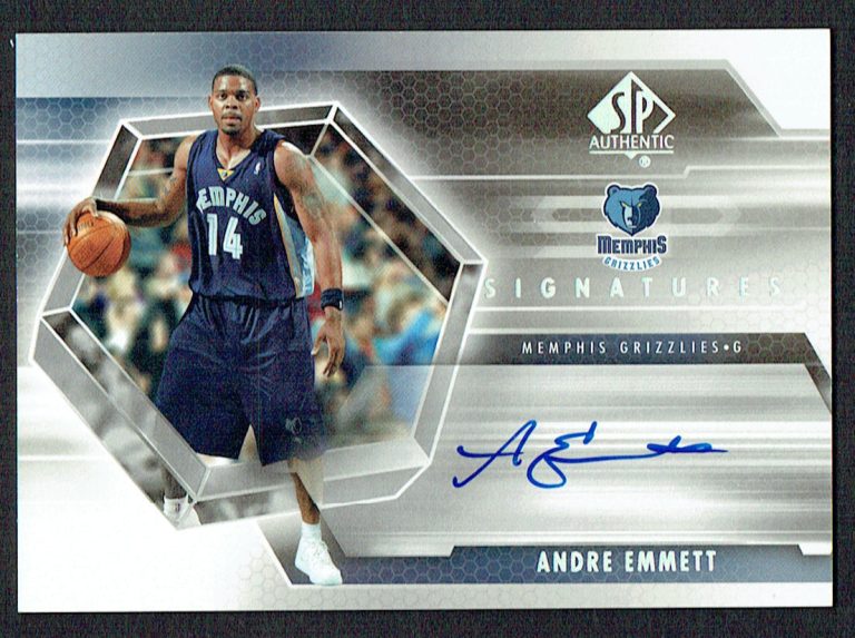 Andre Emmett #SP-AE signed autograph auto 2005 Upper Deck SP Signatures Card