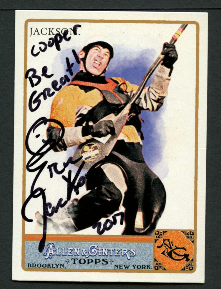 Eric Jackson #284 signed autograph auto 2011 Allen & Ginter Topps Trading Card