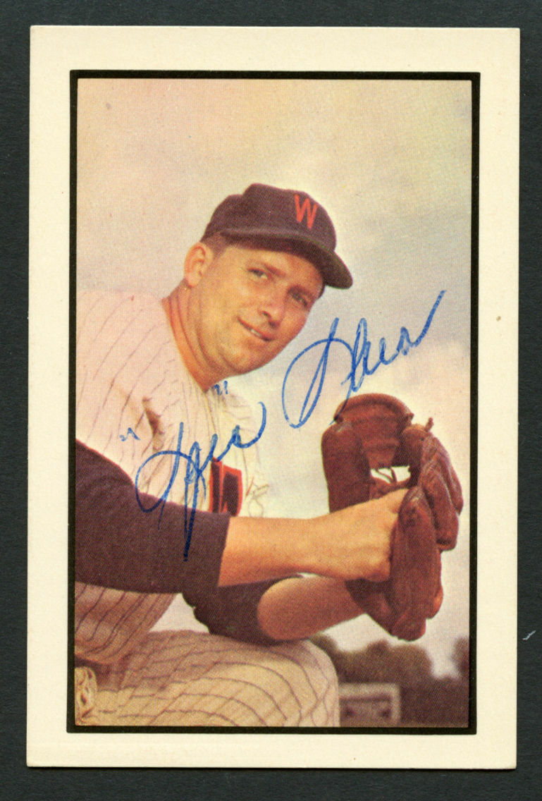 Frank Spec Shea #141 signed autograph auto 1983 B.G.H.L.I. Bowman Baseball Card