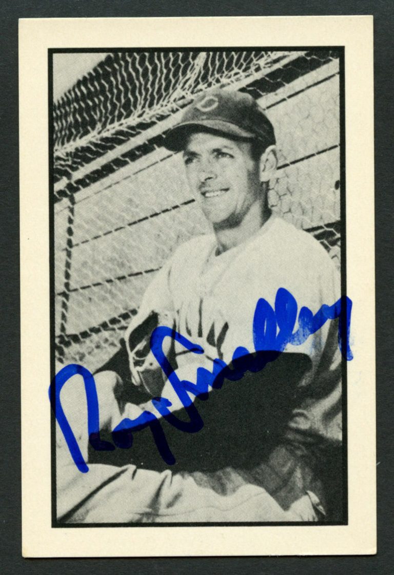 Roy Smalley #56 signed autograph auto 1983 B.G.H.L.I. Bowman Baseball Card