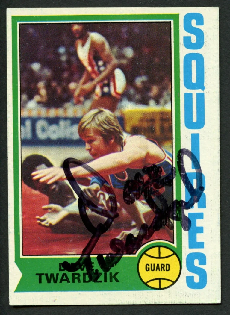 Dave Twardzik #243 signed autograph auto 1974-75 Topps Basketball Trading Card