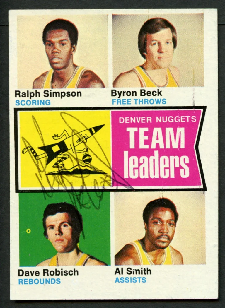 Dave Robisch #222 signed autograph auto 1974-75 Topps Basketball Trading Card